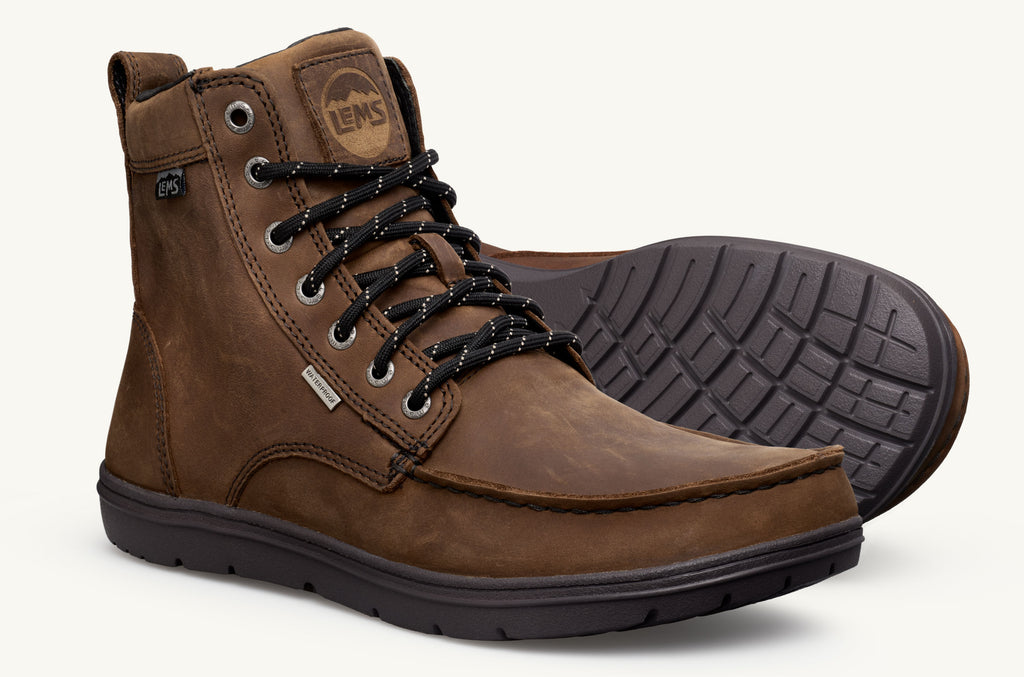 Boulder Lems Bottes Imperméables Homme Marron | FDK4335DG