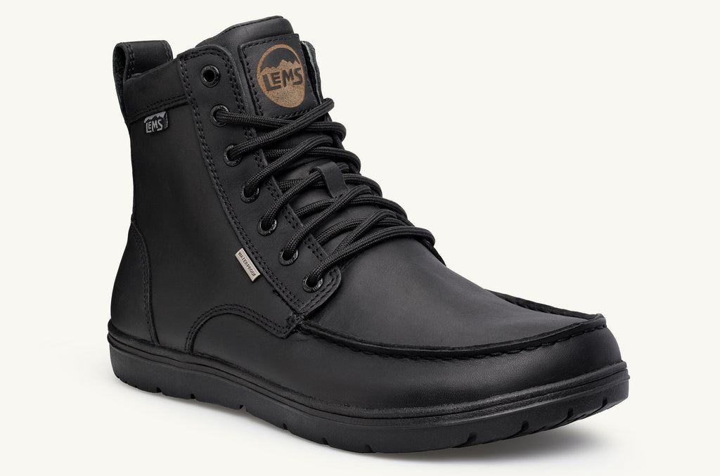 Boulder Lems Bottes Imperméables Homme Noir | DXE249HT