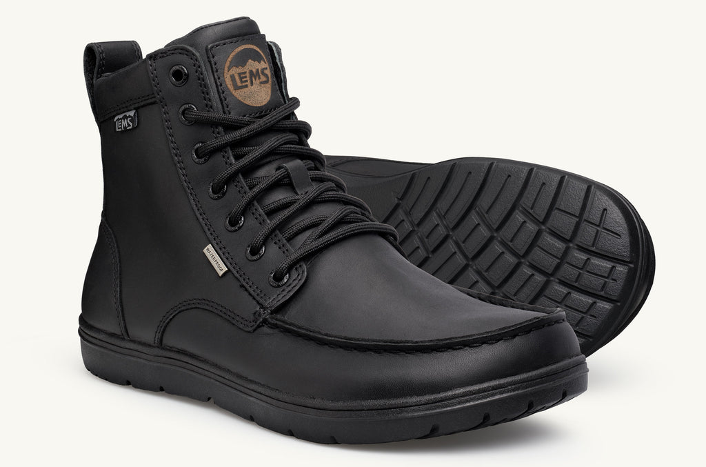 Boulder Lems Bottes Imperméables Homme Noir | DXE249HT