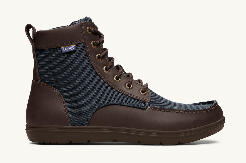 Boulder Lems Nylon Bottes Homme Bleu Marine Marron | PKG5351DA