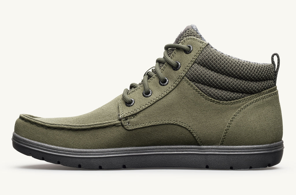 Boulder Lems Vegan Bottes Homme Vert | ROS6762GZ