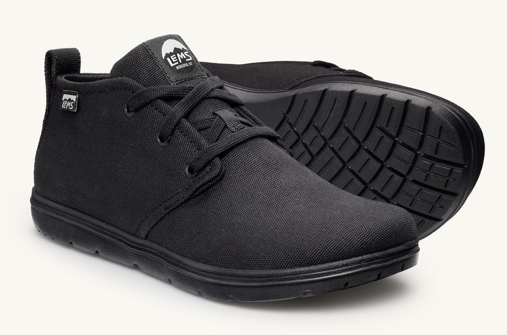 Chukka Lems Tela Bottes Femme Noir | FSO2993VH