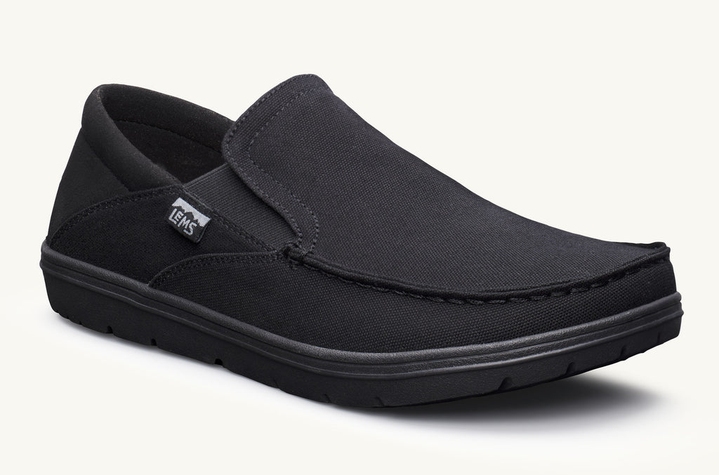 Drifter Lems Chaussures Slip On Homme Noir | JUB1936FG