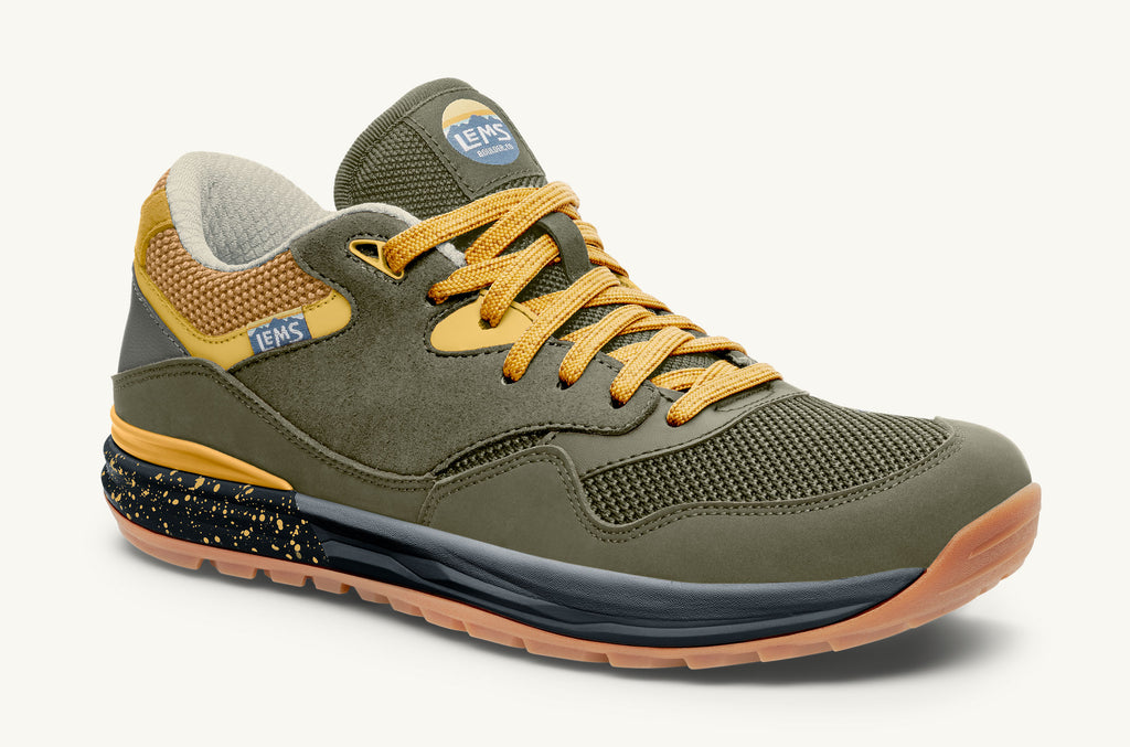 Trailhead Lems Baskets Homme Vert Olive Jaune | UMT9723PW