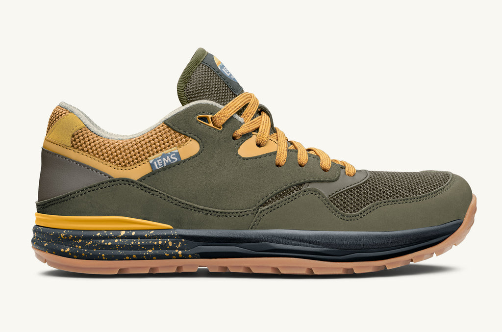 Trailhead Lems Baskets Homme Vert Olive Jaune | UMT9723PW