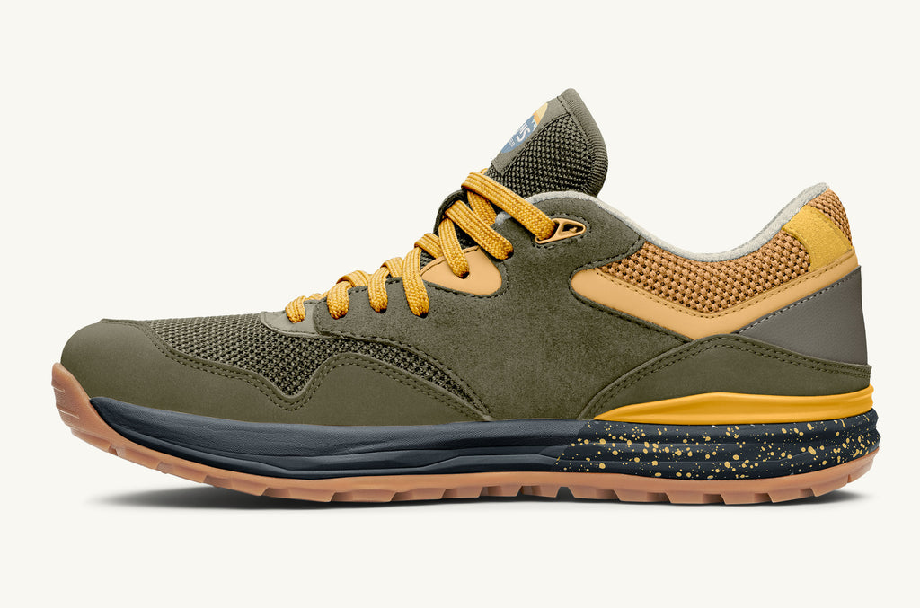 Trailhead Lems Baskets Homme Vert Olive Jaune | UMT9723PW