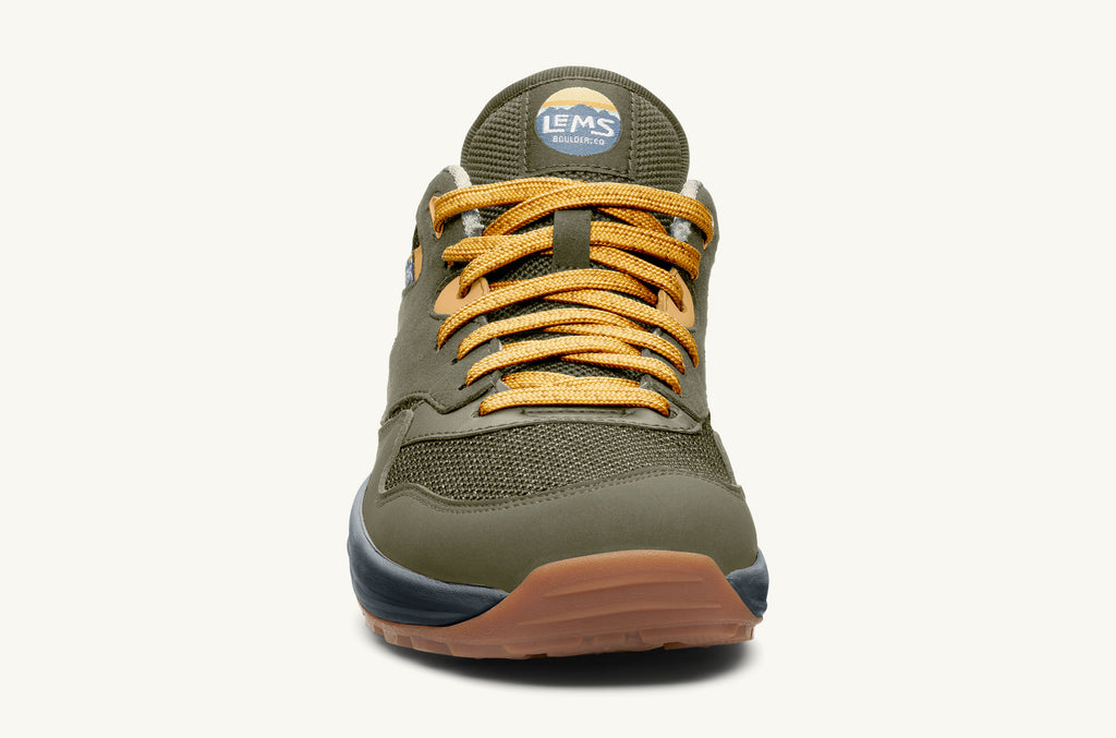 Trailhead Lems Baskets Homme Vert Olive Jaune | UMT9723PW