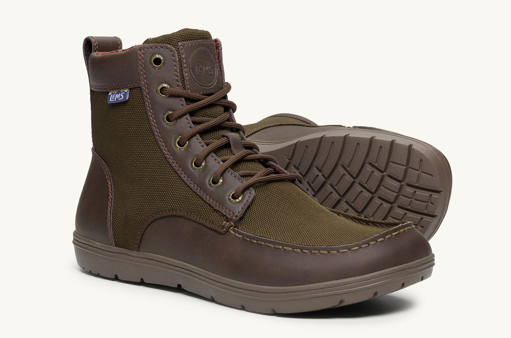 Boulder Lems Nylon Bottes Homme Vert Olive | YQX842JB