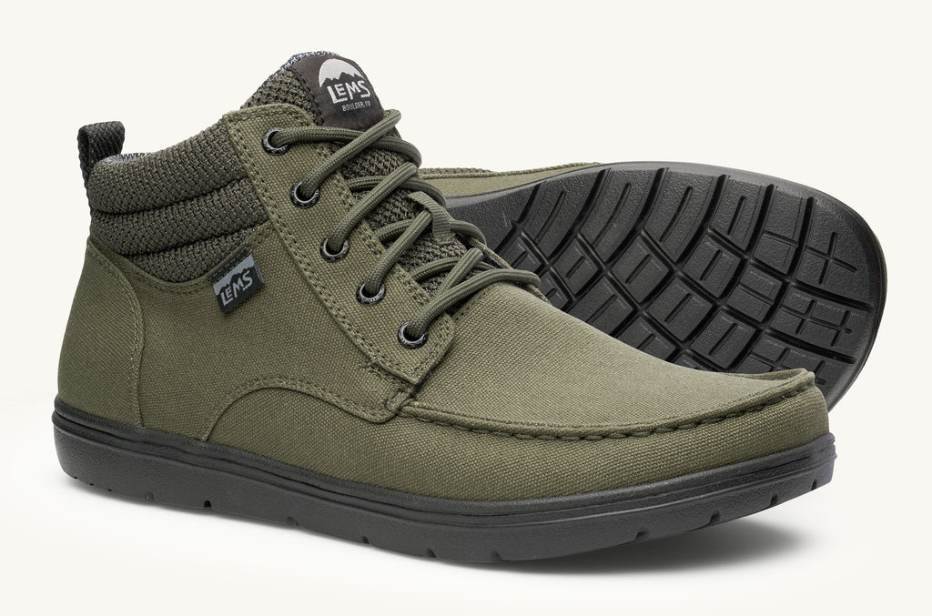 Boulder Lems Vegan Bottes Homme Vert | ROS6762GZ