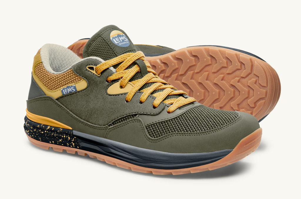 Trailhead Lems Baskets Homme Vert Olive Jaune | UMT9723PW